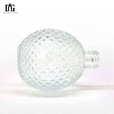 Bouteilles en verre à faible MOQ pour la vodka, le whisky, le rhum et le gin sur mesure