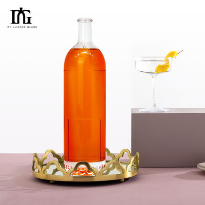 Matériau du corps Bouteille en verre pour whisky, rhum, gin 500 ml, 700 ml Bouteilles de spiritueux