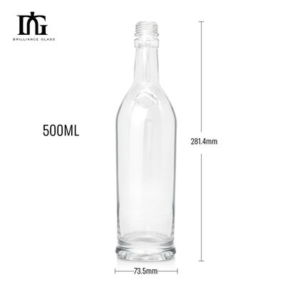 Bouteilles en verre de 500 ml, 700 ml, 750 ml, noir mat, spiritueux, bouteilles avec couvercle et personnalisation