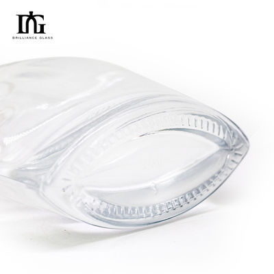 Conception personnalisée Bouteille en verre de rhum de 700 ml avec capacité de liège de 700 ml échantillon fourni gratuitement