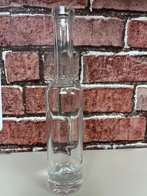 Bouteille en verre de 200 ml pour vodka et whisky Acceptable Matériau en verre OEM / ODM Capacité de 200 ml
