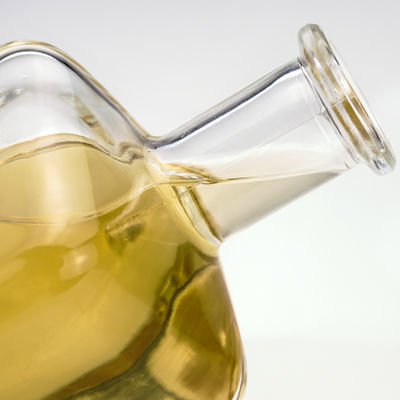 Bouteille de whisky en verre carré personnalisé 5CL 500ML 750ML Vial glacé