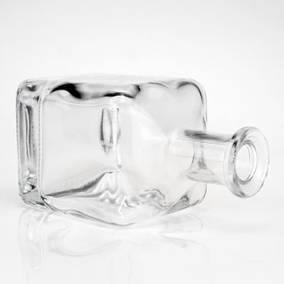 Bouteille de whisky en verre carré personnalisé 5CL 500ML 750ML Vial glacé