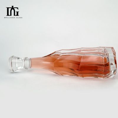 Bouteilles en verre sur mesure pour les liqueurs et boissons 500 ml 700 ml 750 ml Fabrication