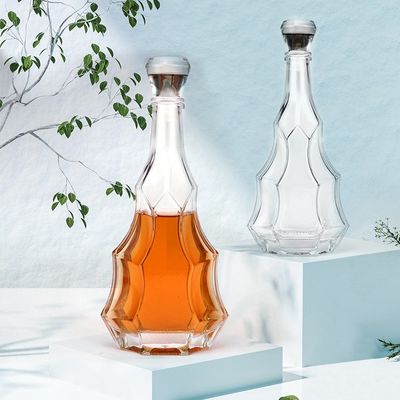 Bouteilles en verre sur mesure pour les liqueurs et boissons 500 ml 700 ml 750 ml Fabrication