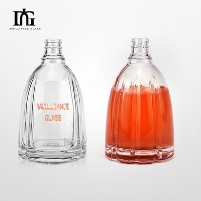 Bouteille d'alcool 500 ml 700 ml 750 ml avec couvercle
