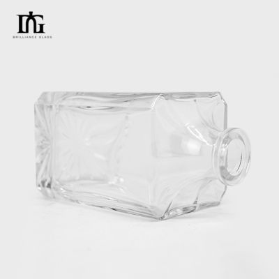 Personnaliser les bouteilles de whisky vides 50 ml 375 ml Bouteille en verre pour les liqueurs Capacité 700 ml