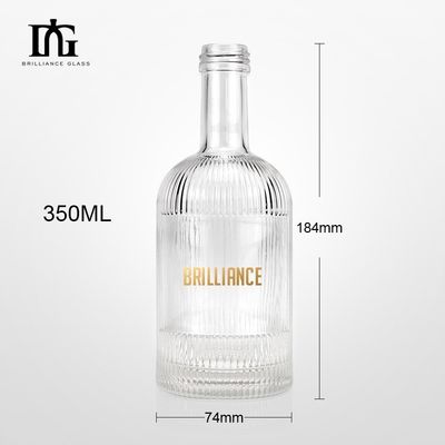 Bouteille de vin en verre avec T-Cork 200ml 375ml 500ml 750ml 1000ml Pour les liqueurs et les boissons
