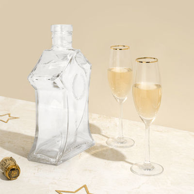 Bouteille en verre de 700 ml 70 cl 750 ml 75 cl pour le cognac Whiskey Gin Vodka