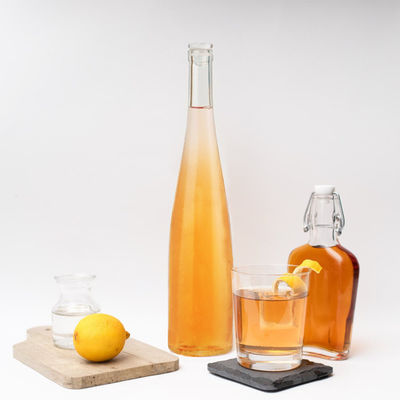 Surface de gravure Manipulation 380 ml 700 ml Bouteille en verre pour le tequila Whisky Vodka Rom Brandy
