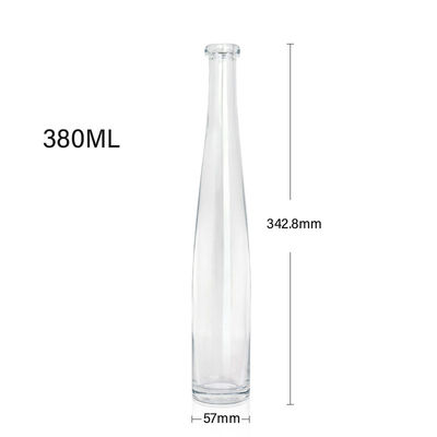 Surface de gravure Manipulation 380 ml 700 ml Bouteille en verre pour le tequila Whisky Vodka Rom Brandy