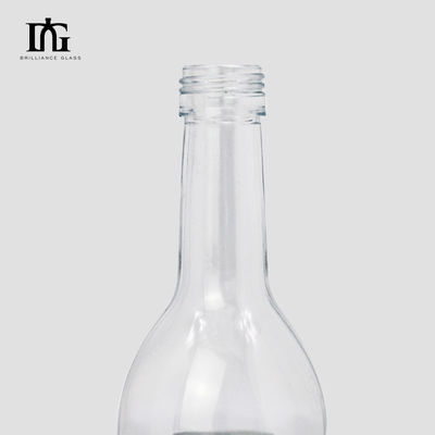 Bouteille de vin en verre de 350 ml pour solution de distribution de liqueurs et de boissons claires