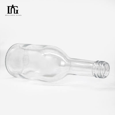 Bouteille de vin en verre de 350 ml pour solution de distribution de liqueurs et de boissons claires