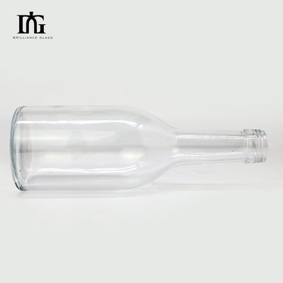 Bouteille de vin en verre de 350 ml pour solution de distribution de liqueurs et de boissons claires