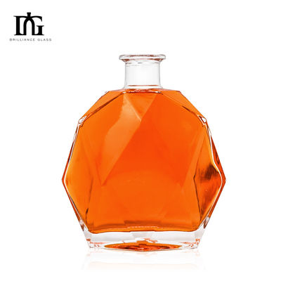 Bouteilles en verre d'alcool vide de 700 ml pour le gin, le rhum, le whisky et la vodka