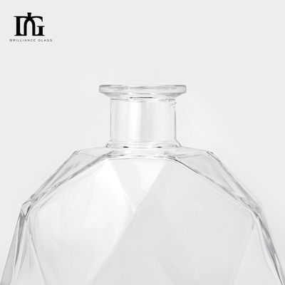 Bouteilles en verre d'alcool vide de 700 ml pour le gin, le rhum, le whisky et la vodka