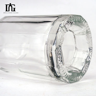 Bouteille en verre de 50 cl pour la vodka, le gin et le whisky OEM/ODM Accepté
