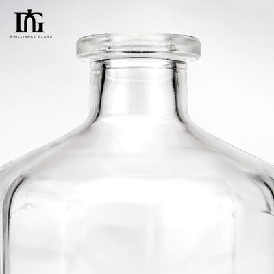 Bouteille en verre de 50 cl pour la vodka, le gin et le whisky OEM/ODM Accepté