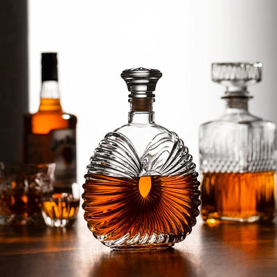 Surface de gravure Manipulation Bouteilles en verre de 500 ml pour boissons alcoolisées Design sur mesure