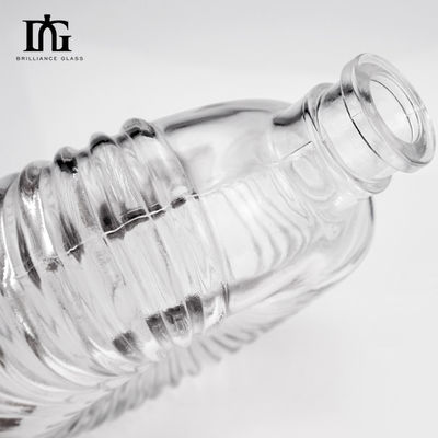 Surface de gravure Manipulation Bouteilles en verre de 500 ml pour boissons alcoolisées Design sur mesure