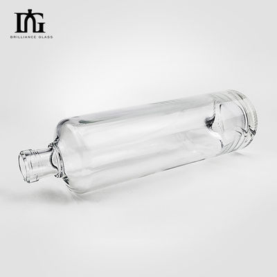 Bouteille en verre personnalisée 500 ml 750 ml pour le whisky Gin Rum Brandy Tequila Eau minérale