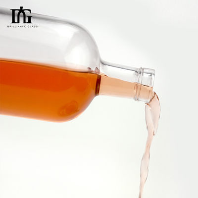 Bouteille en verre de 500 ml pour les jus, les cognacs, la vodka et les liqueurs