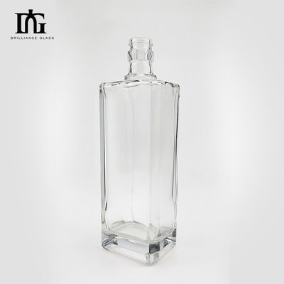 Bouteille de verre de whisky de 500 ml avec OEM/ODM acceptable