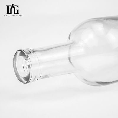 Matériau du collier en verre Bouteille d'alcool de 700 ml Parfait pour les liqueurs et les boissons alcoolisées