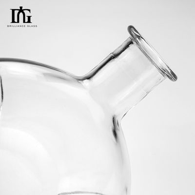 Liquores et boissons 700 ml Créatif Bouteille de verre de vin mini scellée transparente avec liège