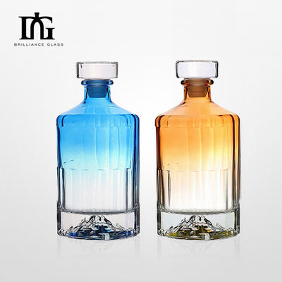 Bouteille de verre de luxe vide pour les liqueurs et boissons 550 ml Capacité