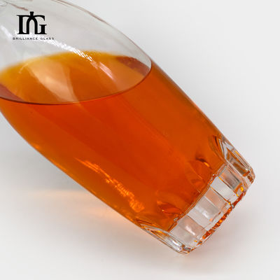 250 ml/500 ml/700 ml/750 ml capacité Bouteille de vin rouge en verre Sceau en liège durable et étanche à l'air