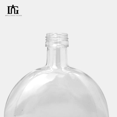Collier de verre sur mesure Bouteille de vin carrée et ronde avec bouchon à liège 250 ml 500 ml