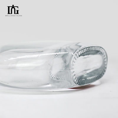 Collier de verre sur mesure Bouteille de vin carrée et ronde avec bouchon à liège 250 ml 500 ml