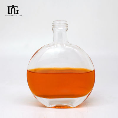 Collier de verre sur mesure Bouteille de vin carrée et ronde avec bouchon à liège 250 ml 500 ml