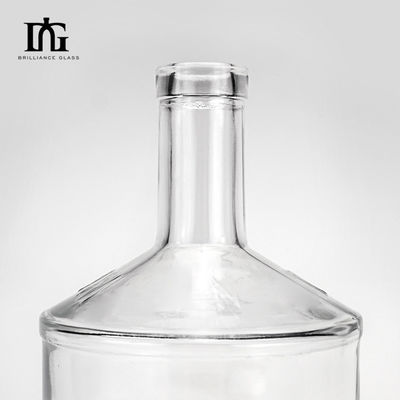 700 ml OEM/ODM Acceptable Hotsale Vodka Brandy Vin glacé Bouteilles en verre avec liège