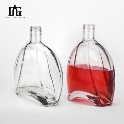 Bouteille de verre vide pour alcools liquides 700 ml type de scellé
