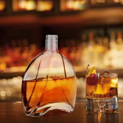 Bouteille de verre vide pour alcools liquides 700 ml type de scellé