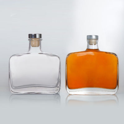 Collier en verre 70cl 75cl Whisky Tequila Whiskey Vodka Gin Liquor Rum Bouteille carrée