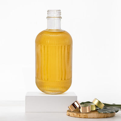 Capacité 250 ml/350 ml/500 ml/550 ml/650 ml/700 ml/750 ml Bouteille de gin en verre pour les boissons