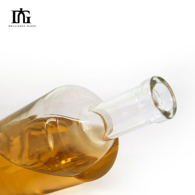Whisky Gin Vodka Bouteille en verre carré avec bouchon 50cl 70cl 75cl échantillon fourni gratuitement
