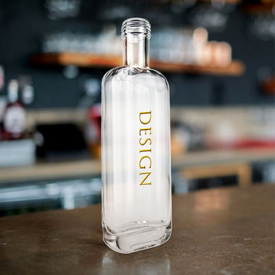 375 ml 500 ml 750 ml Bouteilles d'alcool en verre avec liège