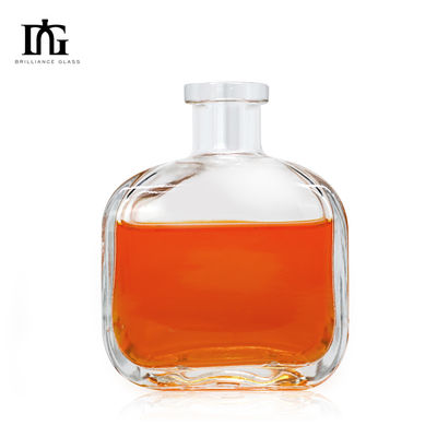 Bouteille en verre de 500 ml/700 ml/750 ml pour la vodka et le vin spiritueux