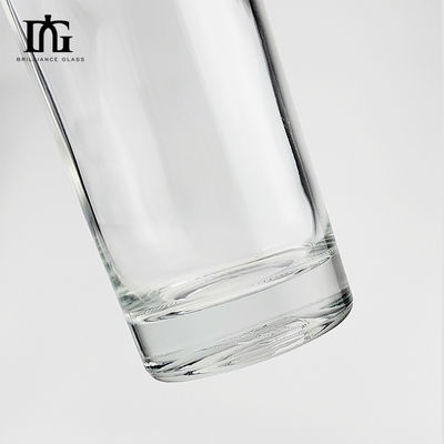 Bouteille de vin vide en forme de collier en verre 500 ml fabriquée pour les clients OEM/ODM