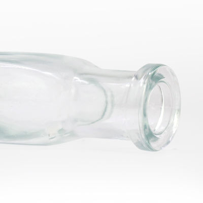 Bouteille en verre de 500 ml gravée pour le gin et le cognac en forme unique