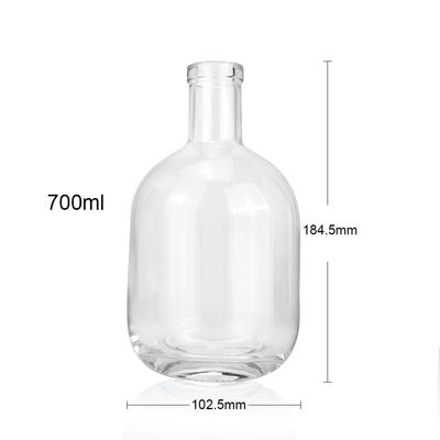 330 ml/500 ml/700 ml Bouteille de vin pour alcool Bouteille en verre Peinture Gravure Estampage à chaud