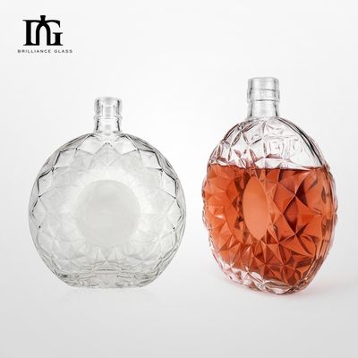 Bouteille en verre 500ml 700ml 750ml avec matériau en verre et technologie avancée
