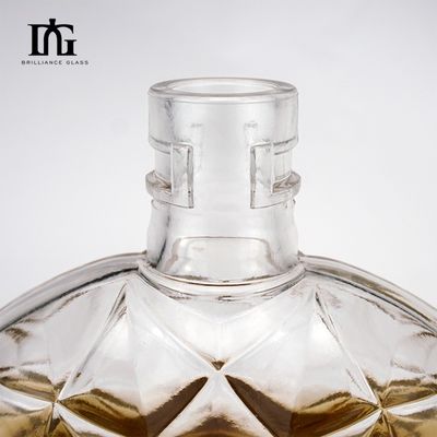 Bouteille en verre 500ml 700ml 750ml avec matériau en verre et technologie avancée