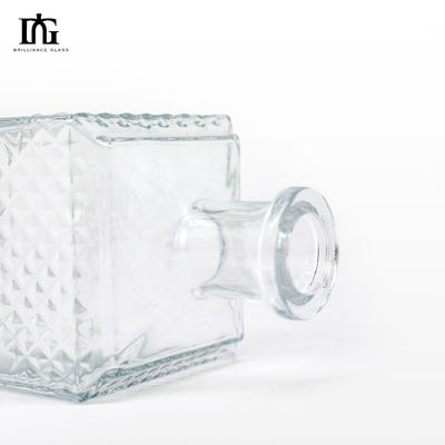 Type d'étanchéité Bouteille en verre de 700 ml 375 ml 500 ml pour le whisky Liqueur Square Vodka