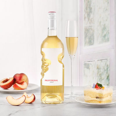 Bouteilles en verre de vin mousseux bouchées 500 ml 750 ml pour les boissons alcoolisées Type de scellant CORK