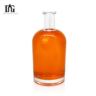 TJ028 750 ml Bouteille en verre de vodka à l' alcool et à l' alcool